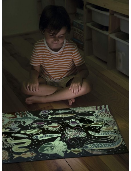 Tumsā spīdoša puzle "Okeāns"