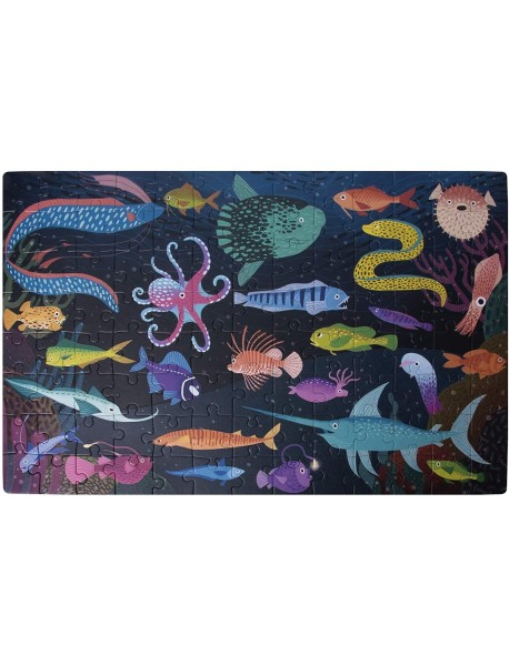 Tumsā spīdoša puzle "Okeāns"