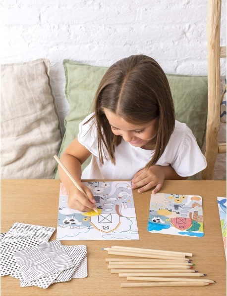 Apli bērnu radošais komplekts "Rakstu māksla"