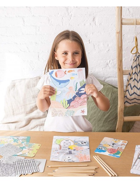 Apli bērnu radošais komplekts "Rakstu māksla"