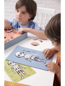 Magnētiskā spēle "Cilvēka ķermenis"