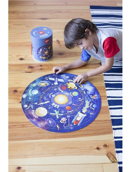 Riteņa formas puzle "Saules sistēma" Riteņa formas puzle "Saules sistēma"