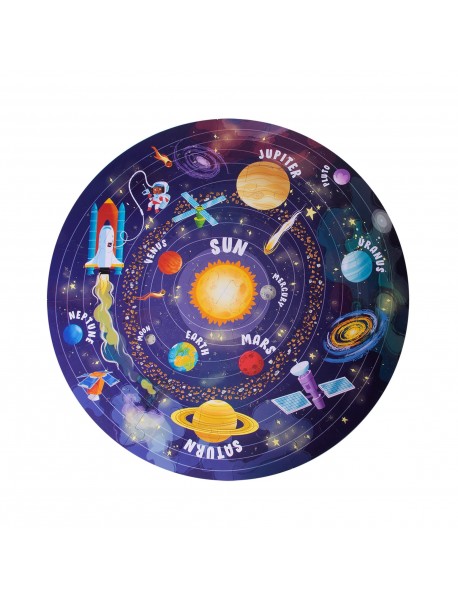 Riteņa formas puzle "Saules sistēma" Riteņa formas puzle "Saules sistēma"