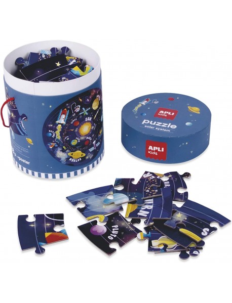 Riteņa formas puzle "Saules sistēma" Riteņa formas puzle "Saules sistēma"