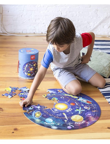 Riteņa formas puzle "Saules sistēma" Riteņa formas puzle "Saules sistēma"