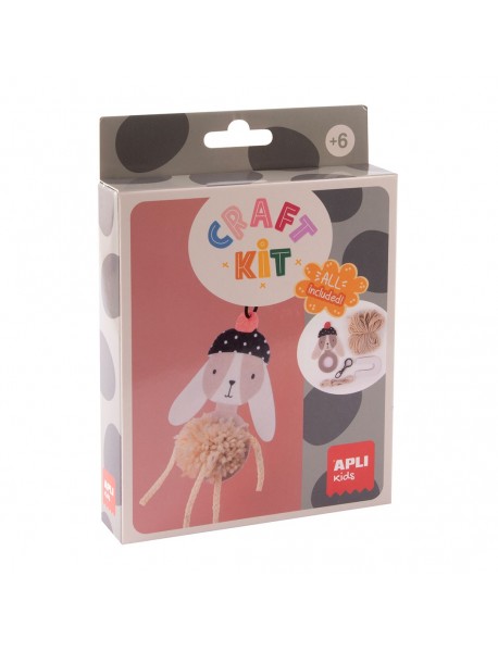 Radošais komplekts - Pompoms trusītis Radošais komplekts - Pompoms trusītis