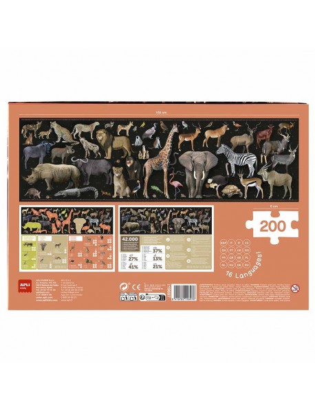 Uzmanības mīkla – apdraudētie savannas dzīvnieki Uzmanības mīkla – apdraudētie savannas dzīvnieki