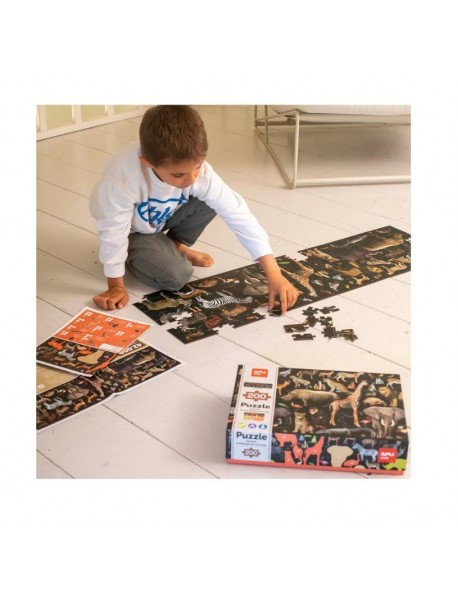 Uzmanības mīkla – apdraudētie savannas dzīvnieki Uzmanības mīkla – apdraudētie savannas dzīvnieki