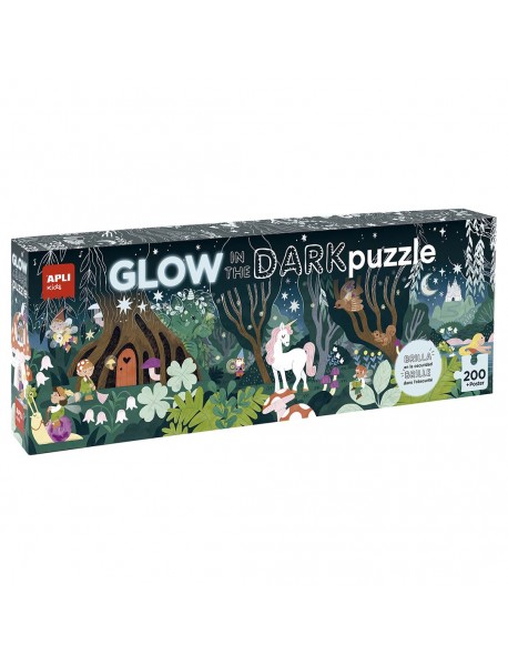 Tumsā spīdoša puzle – Burvju mežs Tumsā spīdoša puzle – Burvju mežs