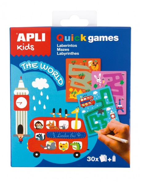 Quick Games The World APLI kids 15233