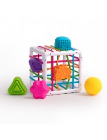 Formu atpazīšanas un šķirošanas spēle mazajiem "InnyBin"