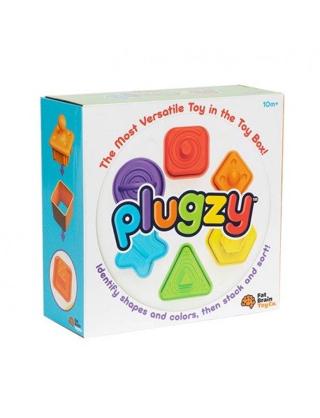 Formu un krāsu šķirošanas spēle PLUGZY