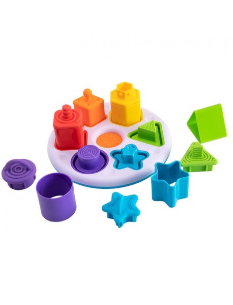 Formu un krāsu šķirošanas spēle PLUGZY