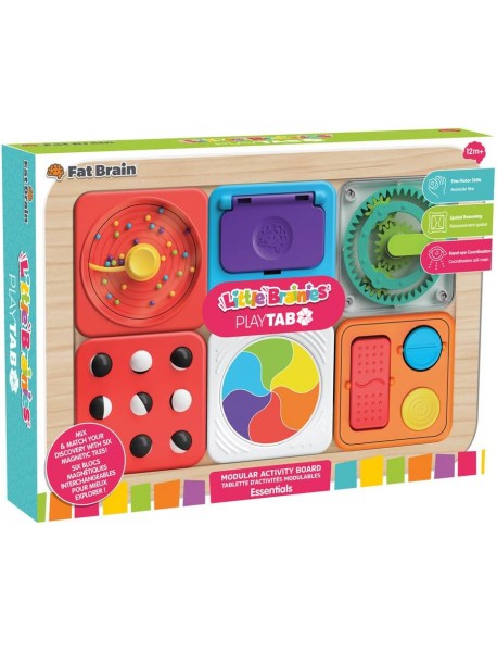 Fat Brain Toys modulārais sensorais komplekts "PlayTab" Fat Brain Toys modulārais sensorais komplekts "PlayTab"