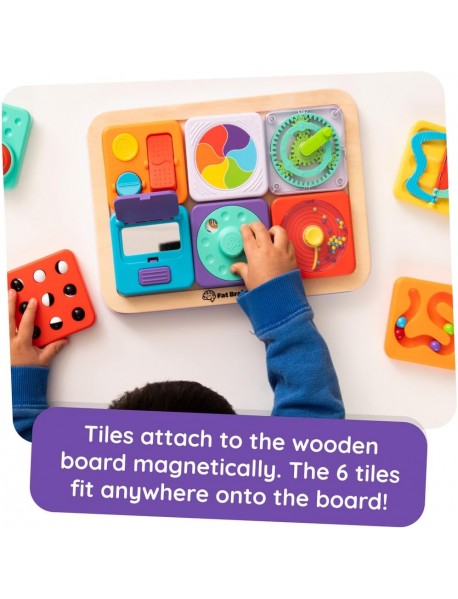Fat Brain Toys modulārais sensorais komplekts "PlayTab" Fat Brain Toys modulārais sensorais komplekts "PlayTab"