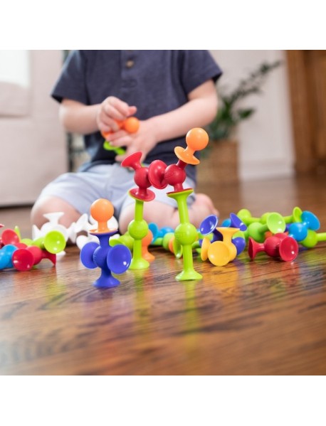 Squigz Deluxe (44 gab.) konstruktors ar piesūcekņiem Squigz Deluxe (44 gab.) konstruktors ar piesūcekņiem