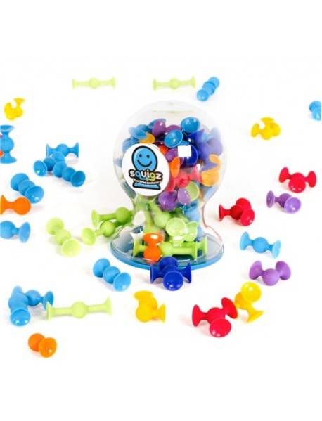 Squigz Deluxe (44 gab.) konstruktors ar piesūcekņiem Squigz Deluxe (44 gab.) konstruktors ar piesūcekņiem