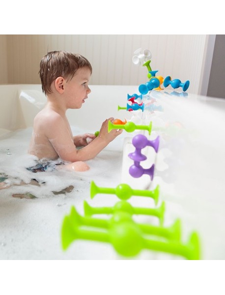 Squigz Deluxe (44 gab.) konstruktors ar piesūcekņiem Squigz Deluxe (44 gab.) konstruktors ar piesūcekņiem