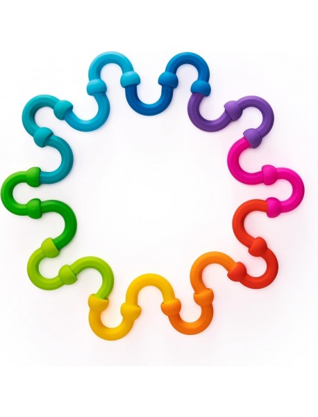 Fat Brain Toys radošais konstruktors "Plip Links" Fat Brain Toys radošais konstruktors "Plip Links"