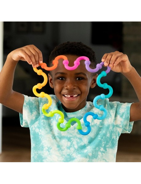 Fat Brain Toys radošais konstruktors "Plip Links" Fat Brain Toys radošais konstruktors "Plip Links"