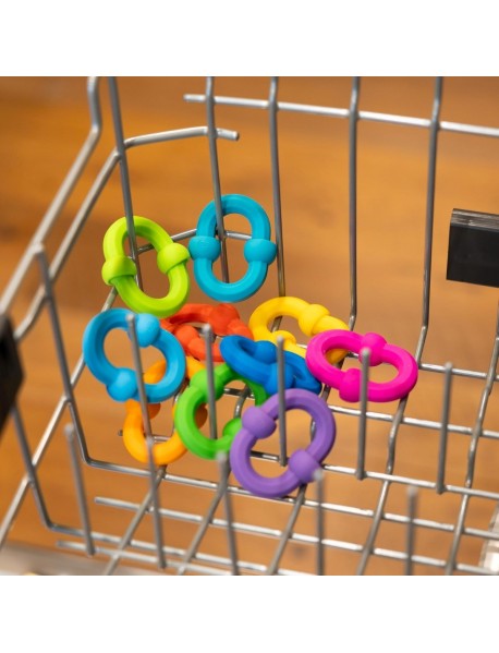 Fat Brain Toys radošais konstruktors "Plip Links" Fat Brain Toys radošais konstruktors "Plip Links"