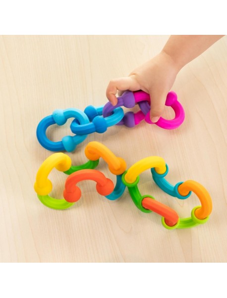 Fat Brain Toys radošais konstruktors "Plip Links" Fat Brain Toys radošais konstruktors "Plip Links"