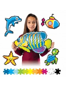 Jixelz 1500 gabalu puzle - Zemūdens pasaule