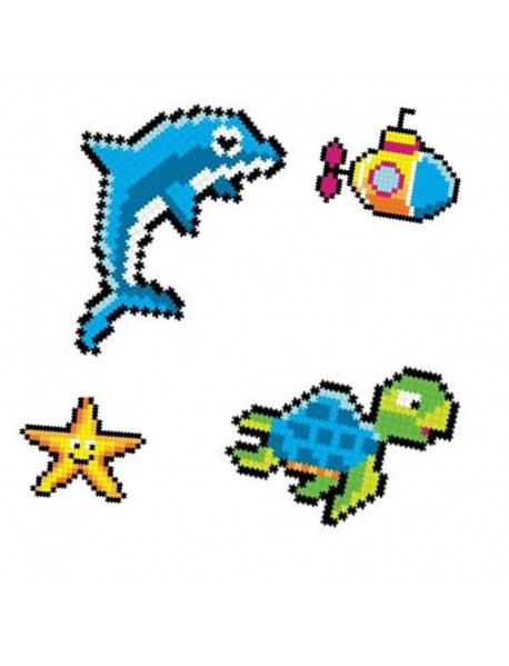 Jixelz 1500 gabalu puzle - Zemūdens pasaule