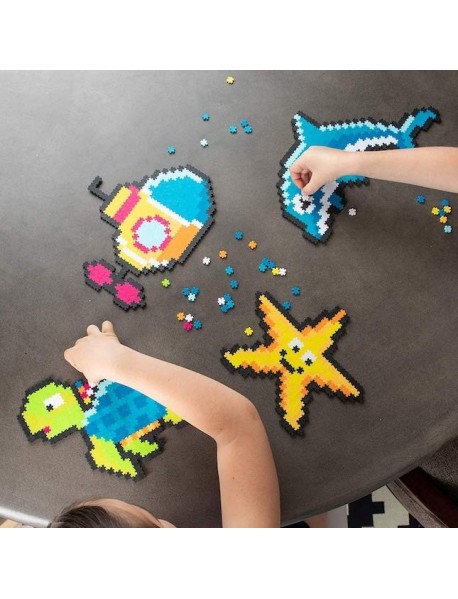 Jixelz 1500 gabalu puzle - Zemūdens pasaule