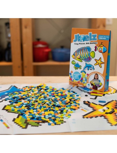 Jixelz 1500 gabalu puzle - Zemūdens pasaule