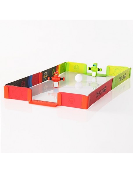 Nākamās paaudzes galda futbols — Foosbots Stadium (2 spēlētāji un stadions) Nākamās paaudzes galda futbols — Foosbots Stadium (2 spēlētāji un stadions)