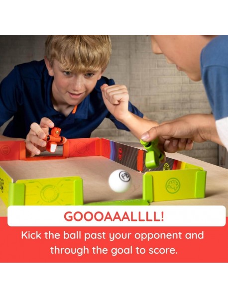 Nākamās paaudzes galda futbols — Foosbots Stadium (2 spēlētāji un stadions) Nākamās paaudzes galda futbols — Foosbots Stadium (2 spēlētāji un stadions)