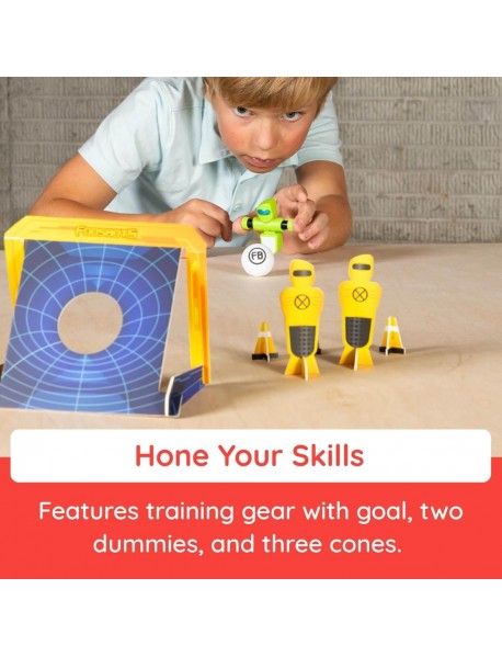 Nākamās paaudzes galda futbols — Foosbots Stadium (2 spēlētāji un stadions) Nākamās paaudzes galda futbols — Foosbots Stadium (2 spēlētāji un stadions)