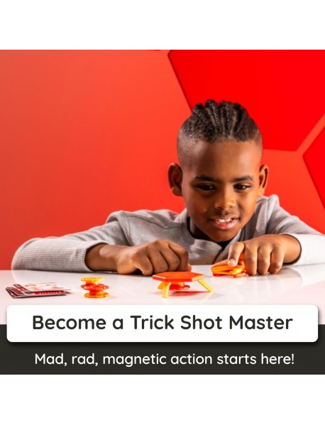 Magnētiskais triku komplekts "Magshuto: Liesmas caurdurējs" Magnētiskais triku komplekts "Magshuto: Liesmas caurdurējs"