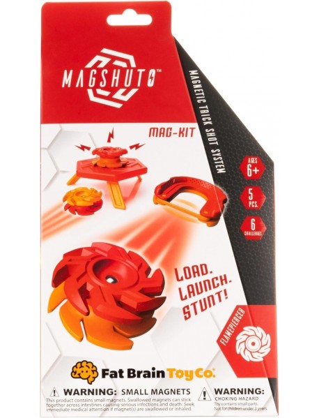 Magnētiskais triku komplekts "Magshuto: Liesmas caurdurējs" Magnētiskais triku komplekts "Magshuto: Liesmas caurdurējs"