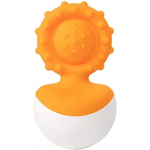 Zīdaiņu rotaļlieta "Dimpl Wobbl" (oranža) Zīdaiņu rotaļlieta "Dimpl Wobbl" (oranža)