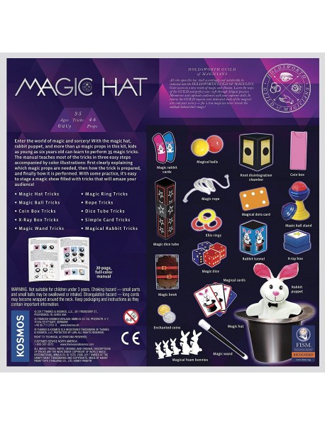 Burvju triku komplekts "Burvju cepure"