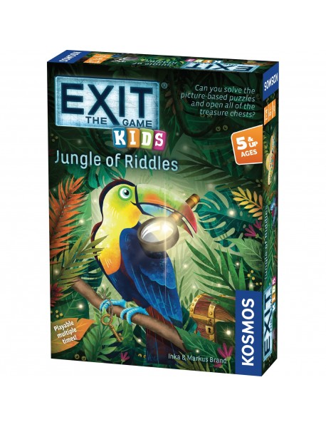 EXIT Kids zinātniskā spēle bērniem "Mīklu džungļi"