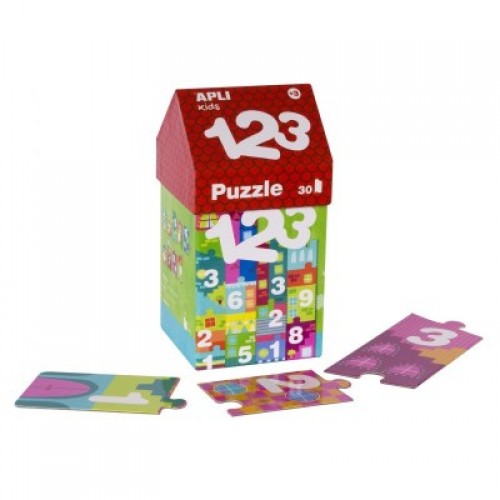 Puzzle Numbers 123 APLI kids 14806