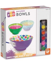 Radošais komplekts "Apglezno savas porcelāna bļodas"