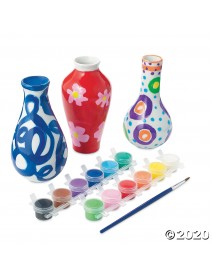 Radošais komplekts "Apglezno savas porcelāna vāzes"