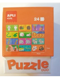 Puzzle DUO the opposites APLI Kids 17421