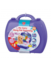 Komplekts soma - kumode PlayGo My Carry Along Pet Grooming 17 pcs 2795