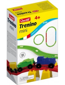 Konstruktors dzelzceļš ar vilcienu Quercetti Trenino Mini Quercetti 6106