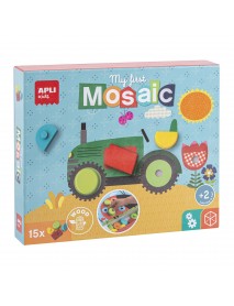 Izglītojoša mīklu spēle "Mana pirmā koka mozaīka"