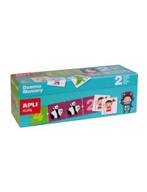 APLI kids 2 vienā spēles: DOMINO un MEMORY APLI kids 2 vienā spēles: DOMINO un MEMORY