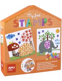 Radošā spēle "My first stamps"