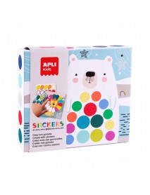 Apli bērnu uzlīmju spēle LĀCIS