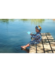 PlaBi ūdens rotaļlieta-lejkanna Lidmašīna (violeta)